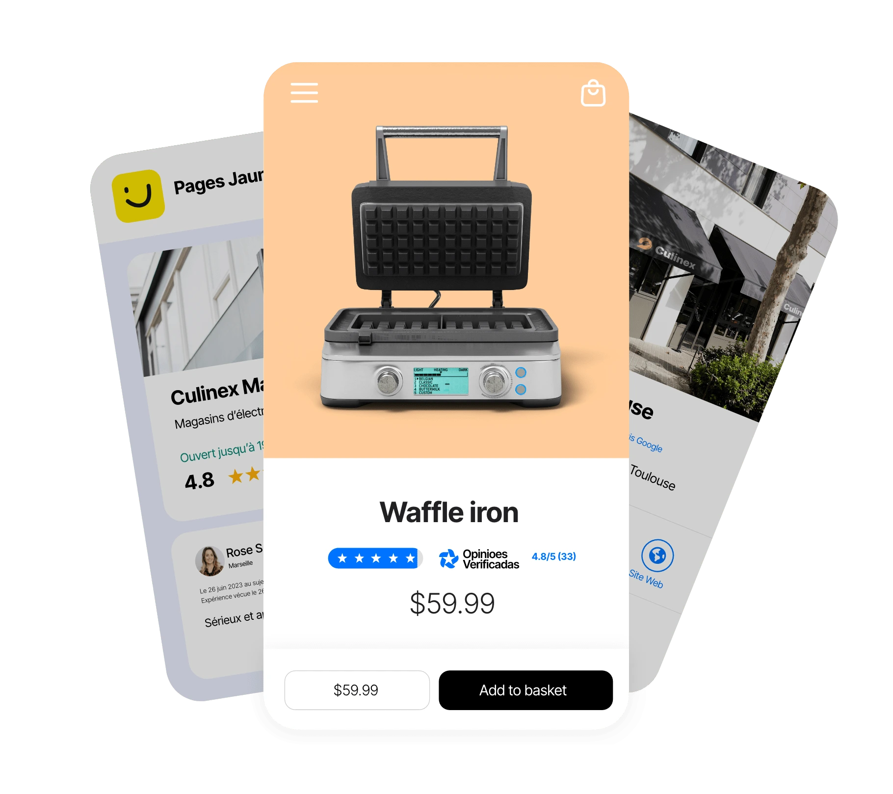 ativação dos canais de opiniões clientes
