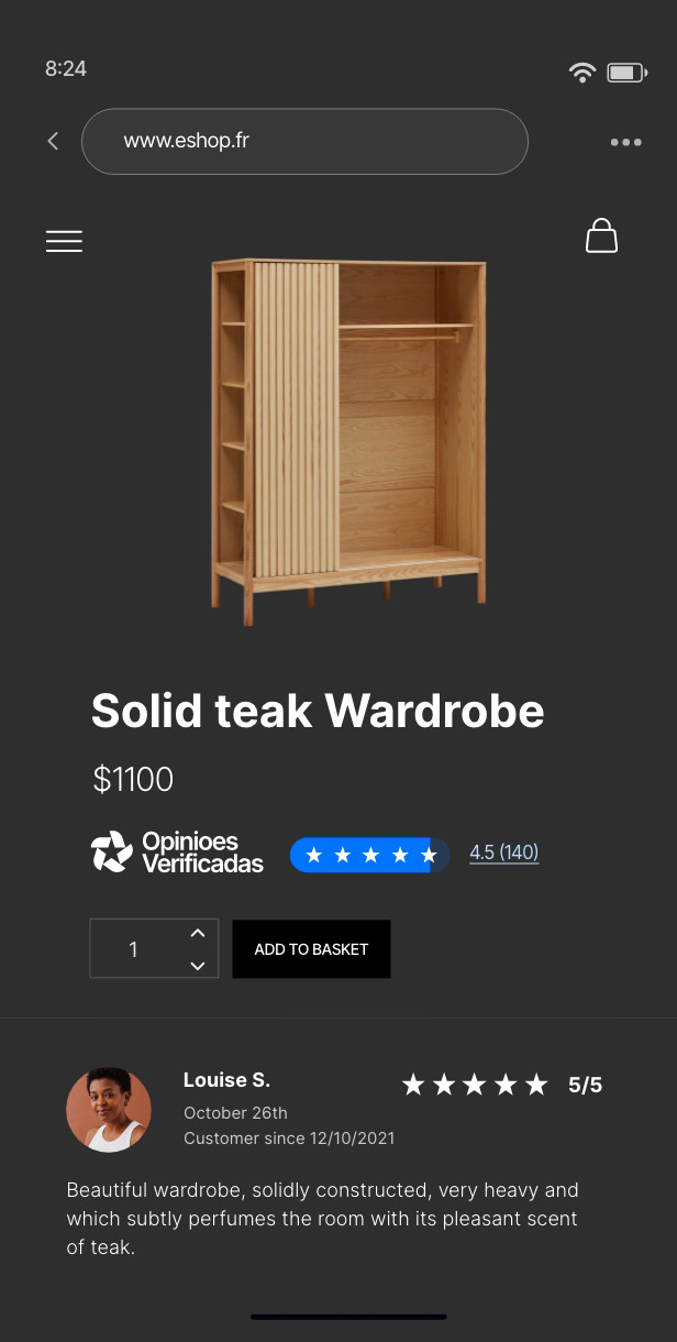 guarda-roupa e-commerce