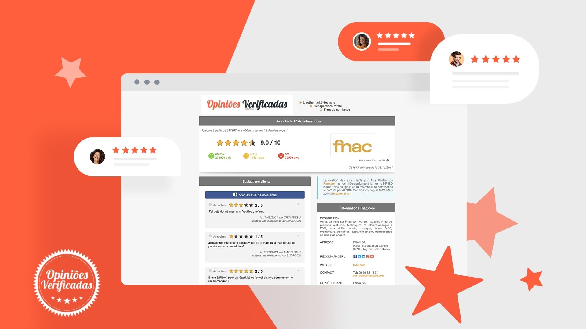 Página Certificada com reviews! Porque ela é tão importante?